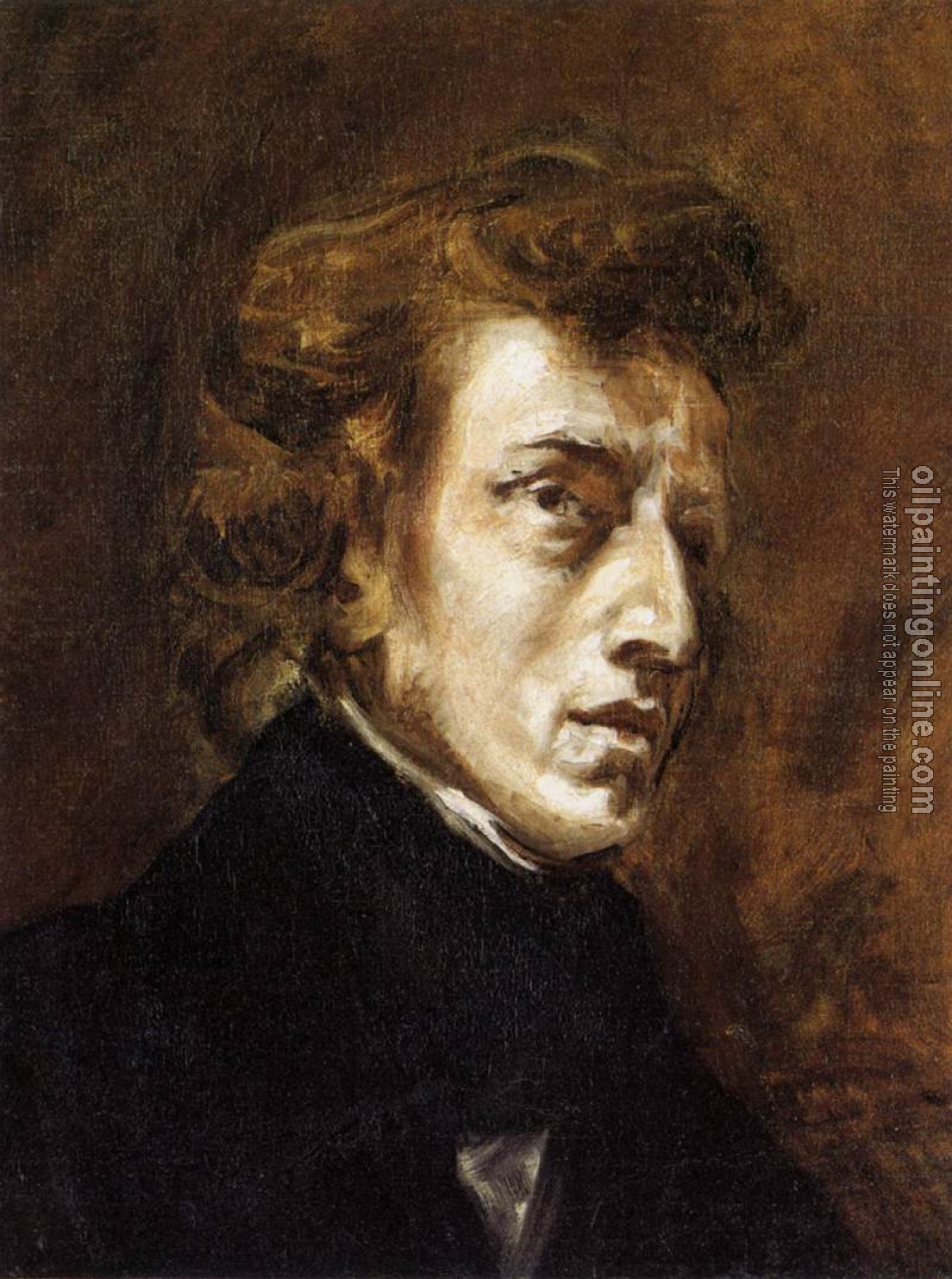 Delacroix, Eugene - Frederic Chopin